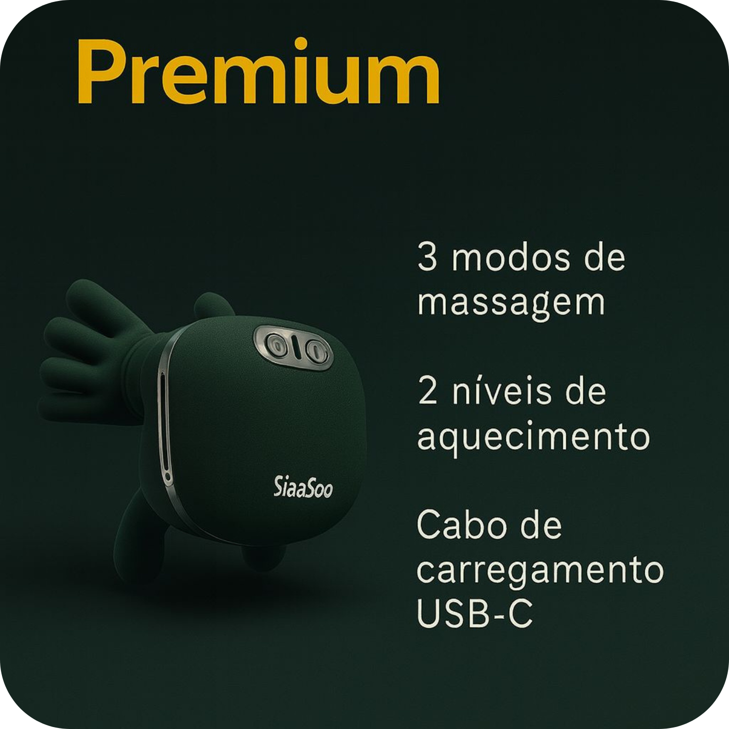 SiaaSoo® N7 - Massageador Terapêutico